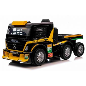 Camion electric cu platforma Mercedes Axor Yellow