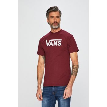 Vans - tricou VN000GGGZ281-Burgundy/W