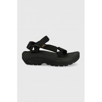 Teva sandale femei, culoarea negru, cu platforma 1131270.BLK-BLK