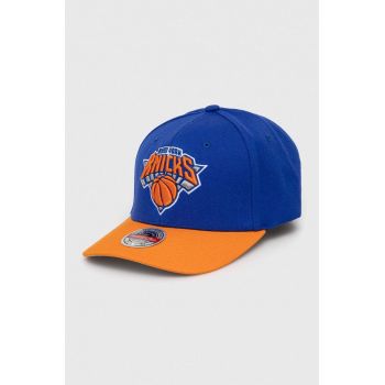 Mitchell&Ness șapcă din amestec de lână New York Knicks cu imprimeu
