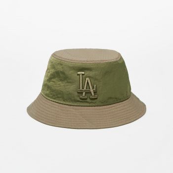 New Era Los Angeles Dodgers Multi Texture Tapered Bucket Hat New Olive la reducere