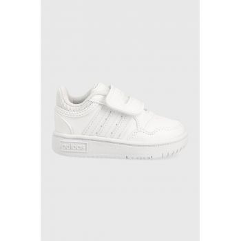 adidas Originals sneakers pentru copii Hoops 3.0 CF I culoarea alb