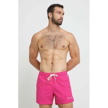 Champion pantaloni scurti de baie culoarea roz ieftin