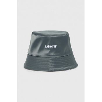 Levi's pălărie cu două fețe culoarea verde de firma originala
