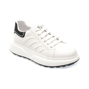 Pantofi GRYXX albi, 3051, din piele naturala ieftini