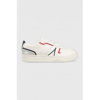 Lacoste sneakers din piele L001 Leather Sneaker culoarea alb, 42SMA0092