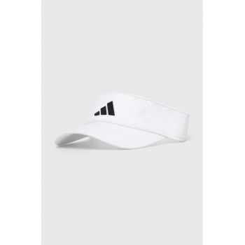 adidas Performance șapcă cu cozoroc culoarea alb, cu imprimeu HT2042