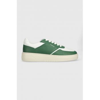 Copenhagen sneakers din piele culoarea verde, CPH1M leather mix
