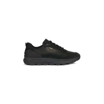Geox sneakers din piele U SPHERICA E culoarea negru, U16BYE 08522 C9997