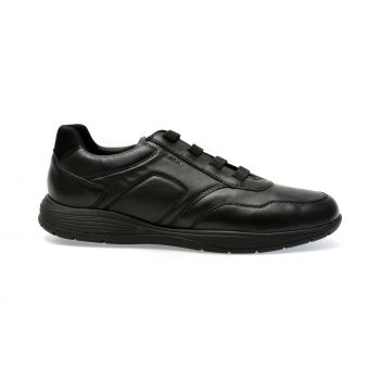 Pantofi GEOX negri, U26BXA, din piele naturala ieftini