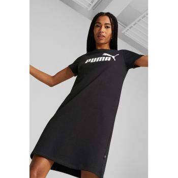 Rochie-tricou cu imprimeu logo ieftina