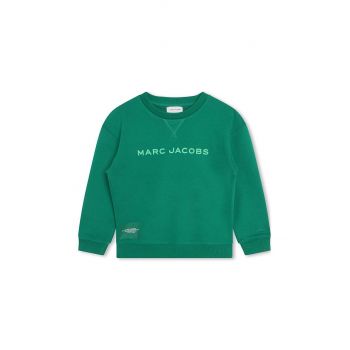 Marc Jacobs bluza copii culoarea verde, cu imprimeu