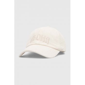 Billabong șapcă de baseball din bumbac culoarea alb, cu imprimeu