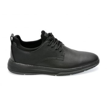 Pantofi ALDO negri, BERGEN007, din piele ecologica la reducere