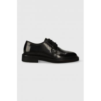 Gant pantofi de piele Jaczy barbati, culoarea negru, 27631386.G00 de firma originali