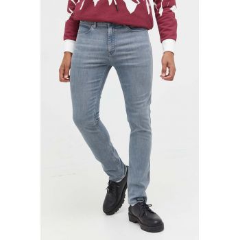 HUGO jeansi 708 barbati, culoarea gri