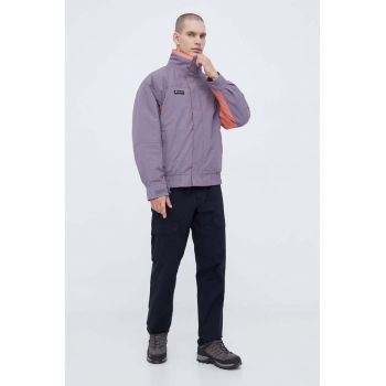 Columbia jacheta de exterior culoarea violet, de tranzitie