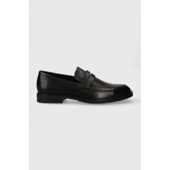 Vagabond pantofi de piele ANDREW barbati, culoarea negru, 5668.001.20 de firma originali