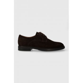Vagabond Shoemakers pantofi de piele intoarsa ANDREW barbati, culoarea maro, 5568.040.31 de firma originali