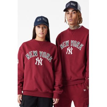 Bluza sport unisex supradimensionata New York Yankees