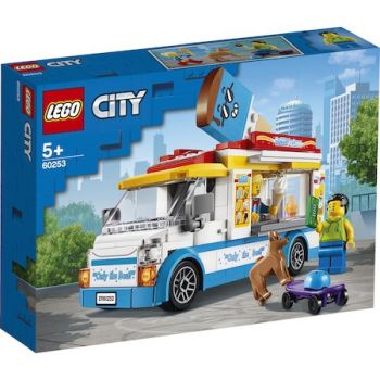 LEGO City Great Vehicles - Furgoneta cu inghetata 60253 (Brand: LEGO)