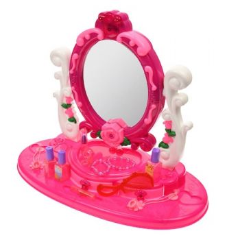Set Oglinda infrumusetare pentru fetite Flower Mirror lumini si sunete (Abilitati dezvoltate: Creativitatea)