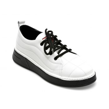 Pantofi GRYXX albi, 5091347, din piele naturala