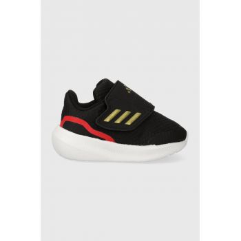 adidas sneakers pentru copii RUNFALCON 3.0 EL K culoarea negru