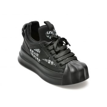 Pantofi GRYXX negri, D88, din piele naturala