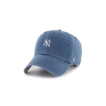 47brand șapcă de baseball din bumbac MLB New York Yankees cu imprimeu B-BSRNR17GWS-TB