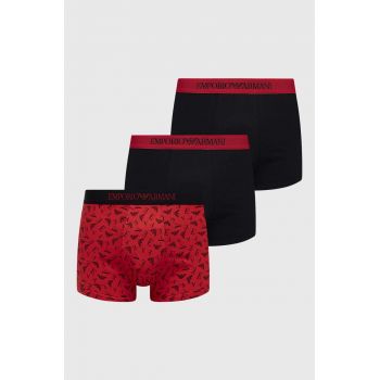 Emporio Armani Underwear boxeri de bumbac 3-pack