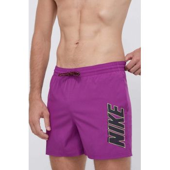 Nike pantaloni scurti de baie Volley culoarea violet