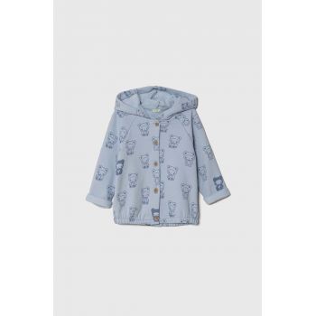 United Colors of Benetton bluza bebe cu glugă, modelator