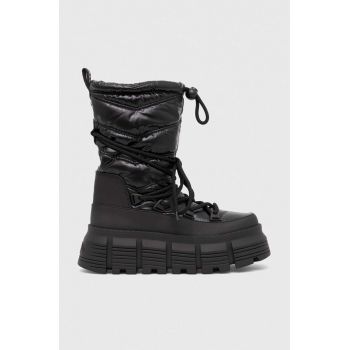 Buffalo cizme de iarna Ava Puffer Boot culoarea negru, 1622341