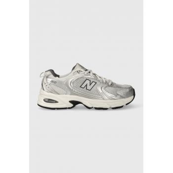 New Balance sneakers MR530LG culoarea argintiu