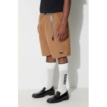Gramicci pantaloni scurți Shell Packable Short bărbați, culoarea bej G2SM.P024-orange
