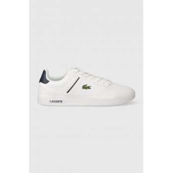Lacoste sneakers din piele EUROPA PRO 123 1 SMA culoarea alb, 45SMA0116