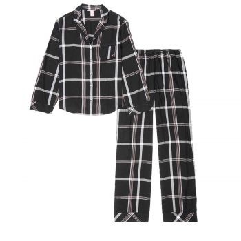 Cotton Flannel Long PJ Set M