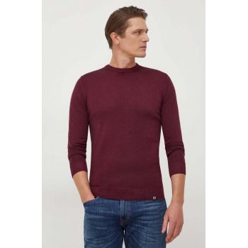 Colmar pulover de lana barbati, culoarea bordo, light