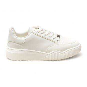 Pantofi ALDO albi, KYLIAN110, din piele ecologica de firma originali