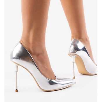 Pantofi dama Pascar Argintii