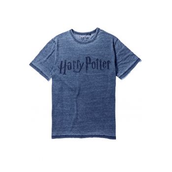 Tricou cu imprimeu Harry Potter Classic Logo Blue 5463