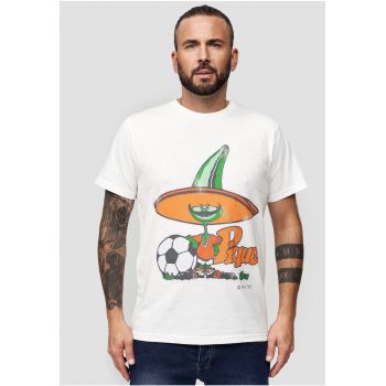 Tricou din bumbac cu imprimeu grafic FIFA World Cup 1986 Mascot 3283