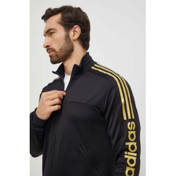 adidas bluză TIRO bărbați, culoarea negru, cu imprimeu IM2920