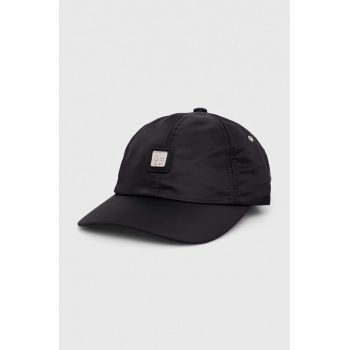 HUGO șapcă culoarea negru, cu imprimeu 50508094