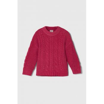 Abercrombie & Fitch pulover culoarea violet, călduros