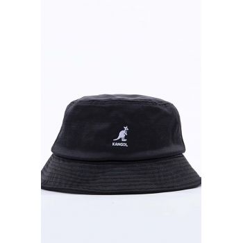Kangol pălărie Liquid Mecury Bucket culoarea negru K5271.BLACK-BLACK