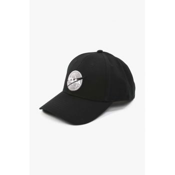 Alpha Industries șapcă de baseball din bumbac Nasa Cap culoarea negru, cu imprimeu 186903.03-black