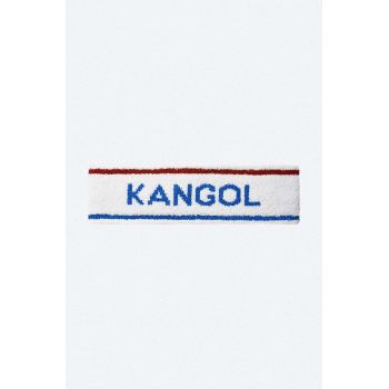 Kangol bentita pentru cap culoarea alb K3302ST-WHITE/CIAN