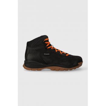 Columbia pantofi Newton Ridge bărbați, culoarea negru 2044511